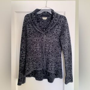 Royal Robbins sweater with shawl collar